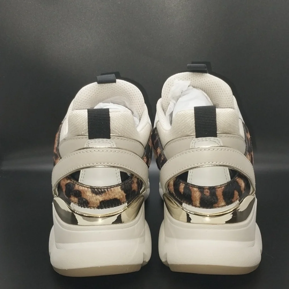 Michael Kors Leopard Calf Hair Trainers - Picture 3 of 7